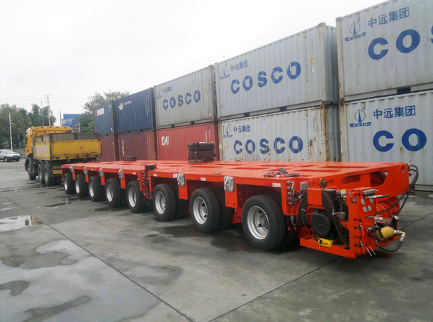 Multi-Directional Steering Self-Propelled Trailer for Customised Cargo Transportation