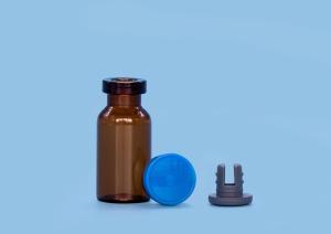 Quality Shockproof Rubber Stopper Steroid 3 ml Glass Medical Vials wholesale