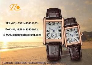 Quality WHOLESALE PU STRAP AND ALLOY CASE QUARTZ WATCHES CLASSICAL COUPLE WATCH wholesale