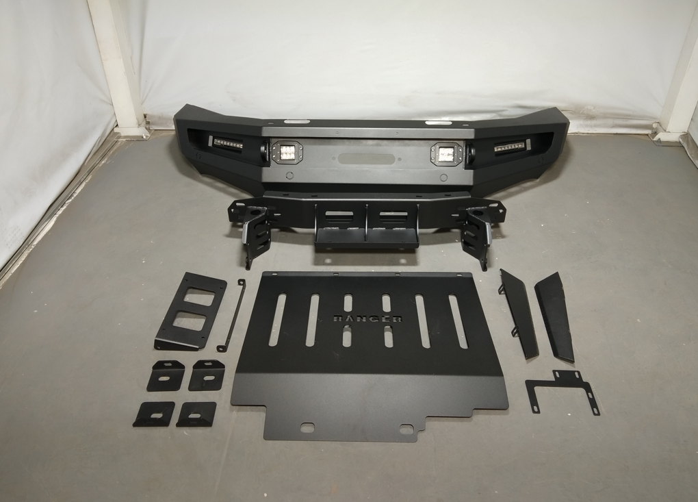 Volkswagen 210*66*75CM Winch Front Bumper Steel Car Bumpers Plates with High- Material