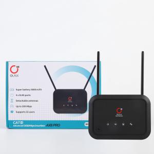 Quality OLAX AX8 Pro CAT4 WIFI 6 5000mah Battery Europe Bands With SMA Antenna 4g Router with Sim Card wholesale