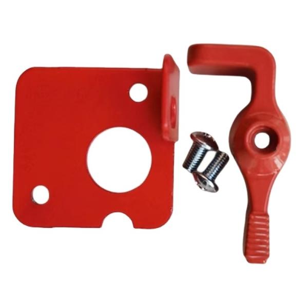 Steel Master Disconnect Switch Lockout Lever Kit Battery Switch Yellow Red