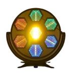 Tianxin LED Light Source Outdoor 7 Halo Hexagon LED Pixel Light for Stage Light