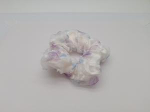 Quality Fashion Silk Hair Ties Scrunchies With Colorful Patterns For Women Girls wholesale