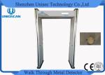 Multi Zone Archway High Sensitive Metal Detector Door Frame Support Cctv Camera