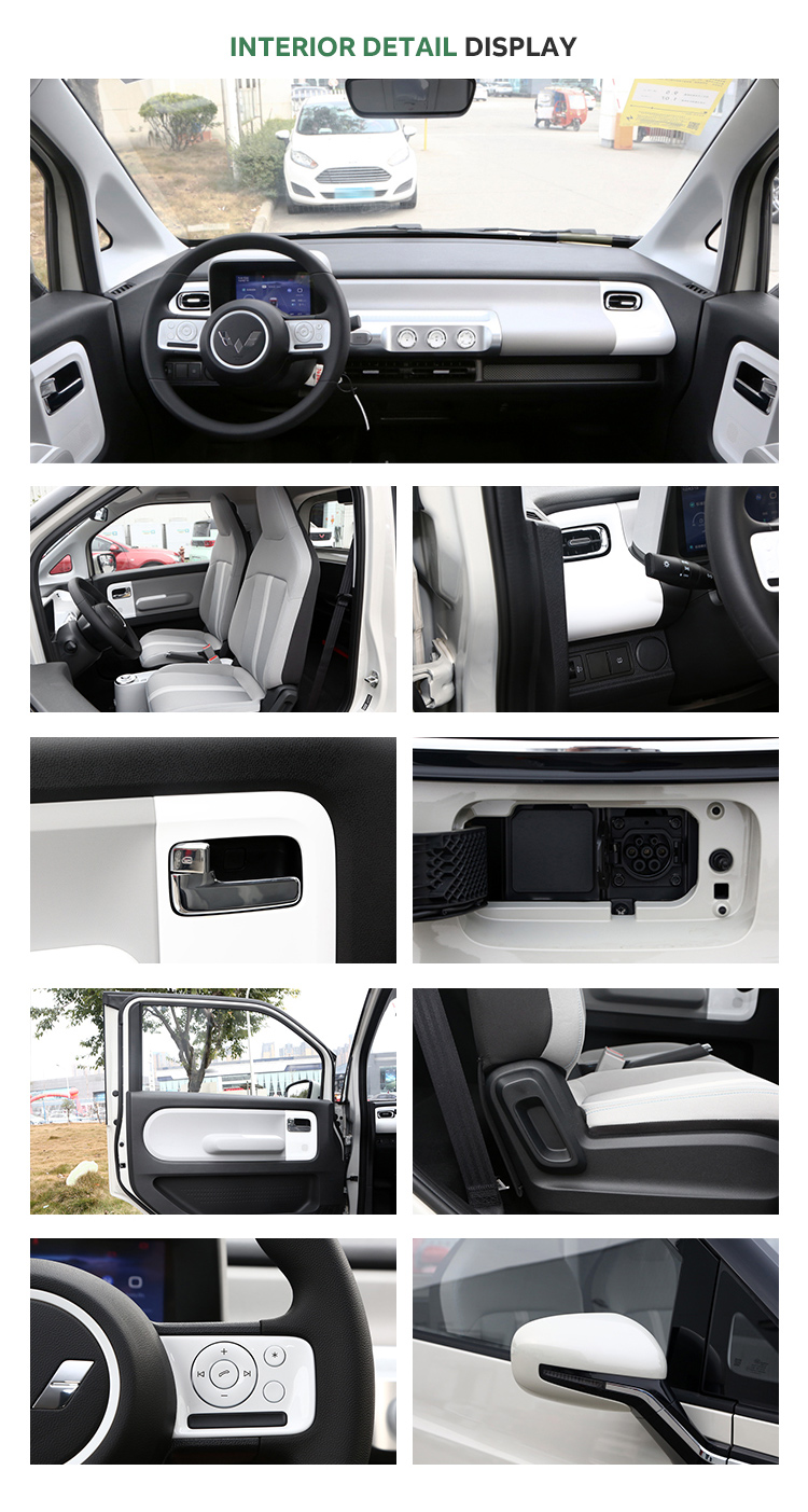 Airbag Mini EV Gameboy CLTC Pure Electric Energy Car with 300km Range Manufactured