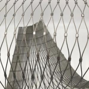 Quality Ss304 316 Flexible Stainless Steel Rope Mesh For Zoo Fence wholesale