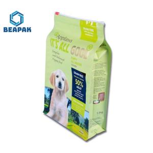 Quality Moisture Barrier Custom Design Zipper Top Pet Food Bag wholesale