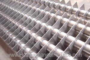 Quality SA213 T11 / T22 Alloy Steel Welded Square Fin Tube for Economizer , H Fins wholesale