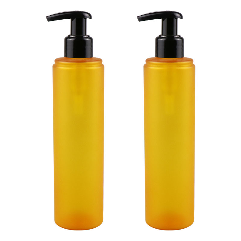 OEM Body Lotion 10oz PET Cosmetic Bottles Hair Care Massage Oil Bottle
