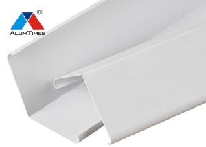 Quality Wooden Grain Aluminum Baffle Ceiling System With ISO9001 Certificate wholesale