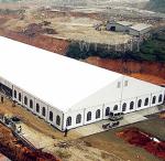 Large Temporary Warehouse Marquee / Industrial Storage Tents Modular Structure