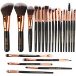 High quality Wood Handle Makeup Brushes Fan Brush best make up brush