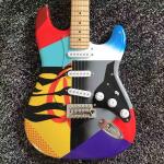 Custom Painted Strat Electric Guitar Accept OEM