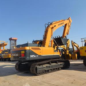 Quality 30 Ton Hyundai Used Excavators Backhoe Digger 1.45m3 Capacity Heavy Equipment Machine wholesale