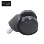0.5kg Load Office Chair Wheel Replacement Nylon 50mm 5 Wheels Office Chair