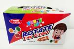 Lovely Spinner Shape Multi Fruit Flavored Hard Candy Fun Toys For Kids