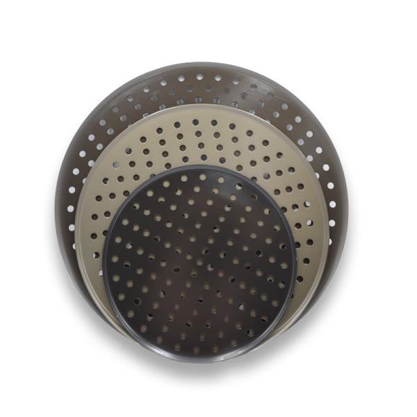 RK Bakeware China Foodservice NSF Commercial Perforated Aluminum Pizza Disk Pan