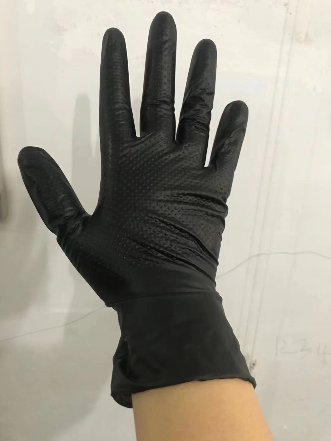 Latex Free Powder Free Heavy Duty 5mil 6mil Disposable Nitrile Gloves for Cooking Mechanic