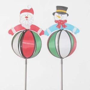Quality Christmas Windmill Santa and Snowman wholesale