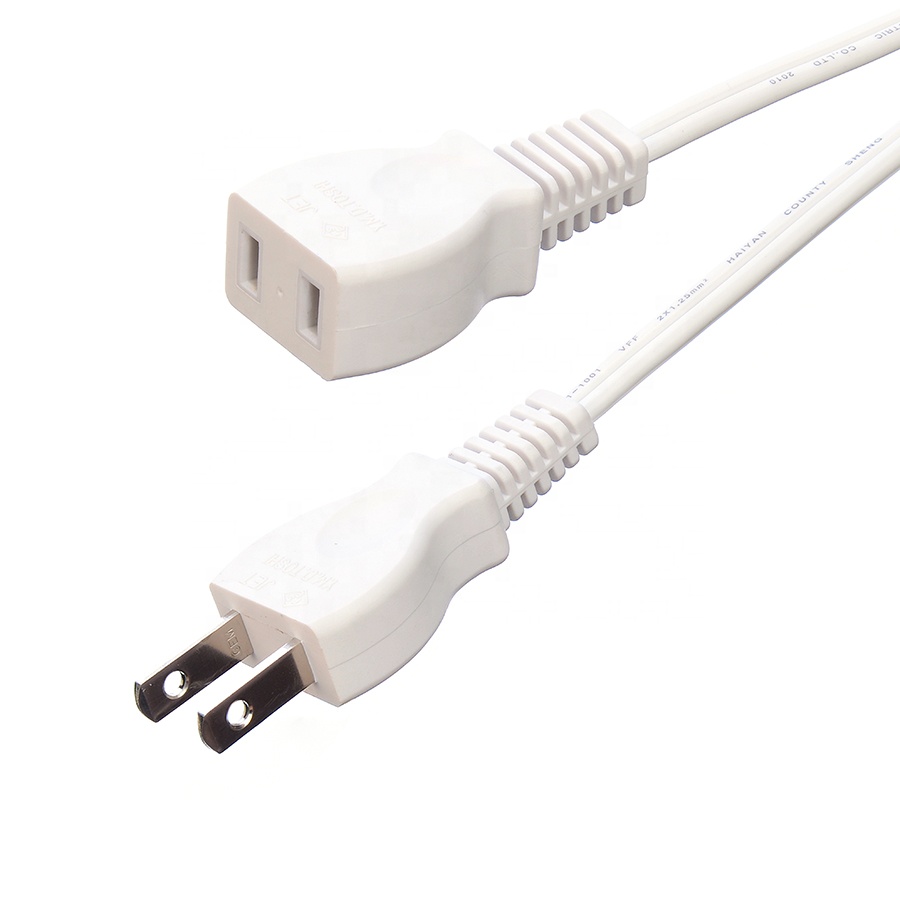 125V 7A/12A/15A PSE Certificated Japanese Standard 2 Flat Poles Power Plug for Home Appliance Extension Cord Top Selling