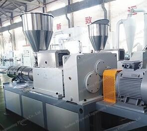 PVC Door Frame Window Profile Extrusion Production Line Plastic Wood WPC PVC Window Door Frame Making Machine