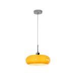 Bauhaus Pendant Light Retro Dining Room Hanging Light Cream Custard Tart Light