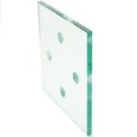 4mm-19mm Ultra-Clear Tempered Glass for Building Materials