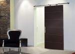 Finished Wood Composite Door , Barn Style Sliding Closet Doors With Hardware