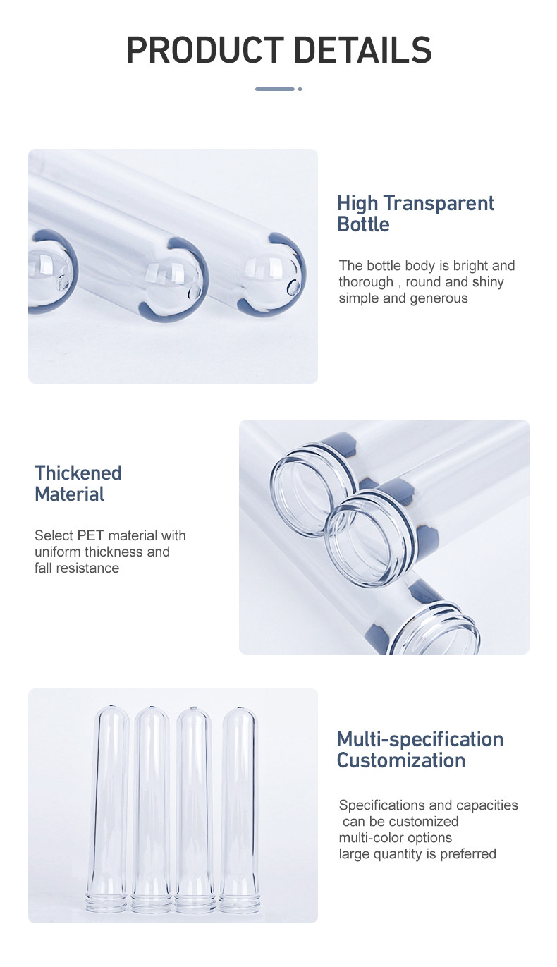 OEM Soda Bottle Preforms PP 20 Litre Pet Bottle Preform
