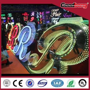 Quality outdoor waterproof vacuum forming acrylic lighting Channel Alphabet Letter Sign wholesale