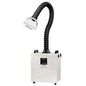 Quality Laboratory Fume Extractor FES350 LCD Display Smoke Absorber Mobile Smoke Purifier Machine wholesale