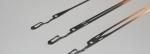 Ss Heddle Wire Picanol Air Jet Loom Spare Parts 5.5x1.2mm Eyelet