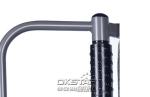 outdoor fitness equipment park wood outdoor back stretching device