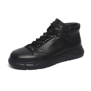 Quality Fashionable Genuine Leather Lace Up Waterproof Boots wholesale