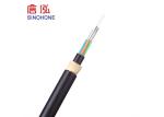 Aerial ADSS Hybrid Fiber Power Cable , Self Supporting Fiber Optic Cable