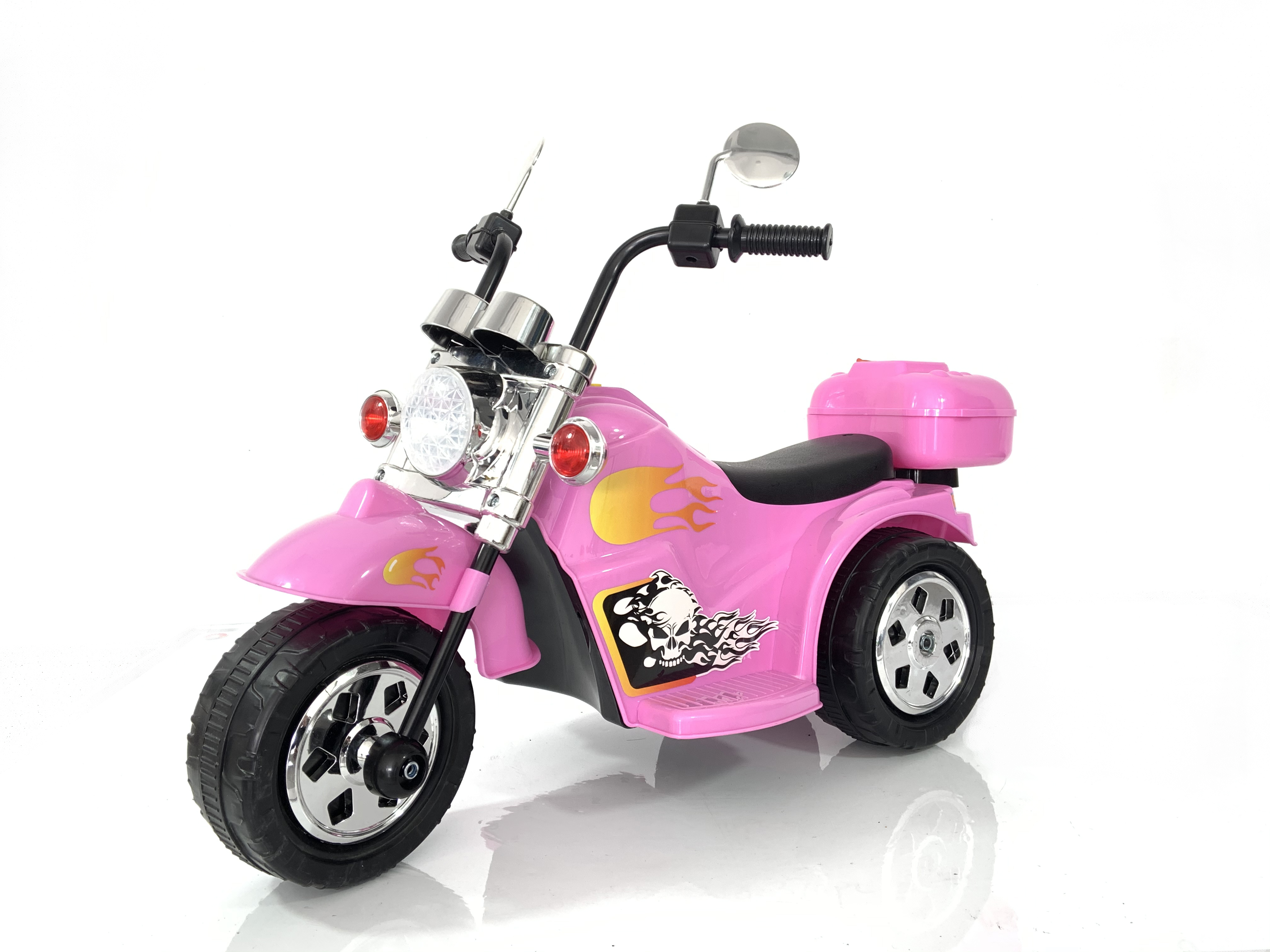 Plastic Enduro Three Wheel Electric Kids Ride On Car with Lights and Adjustable Speed