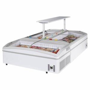 Quality Accurate Temperature Display Chest Freezer , Commercial Chest Freezer Glass Top wholesale