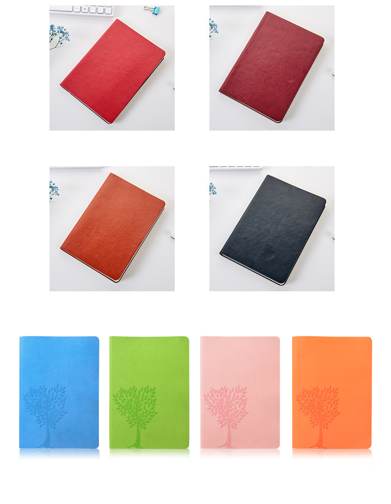 Customized Logo B5 Notepad Integrated Buckle Notepad Set with 96 Sheets Inner Pages