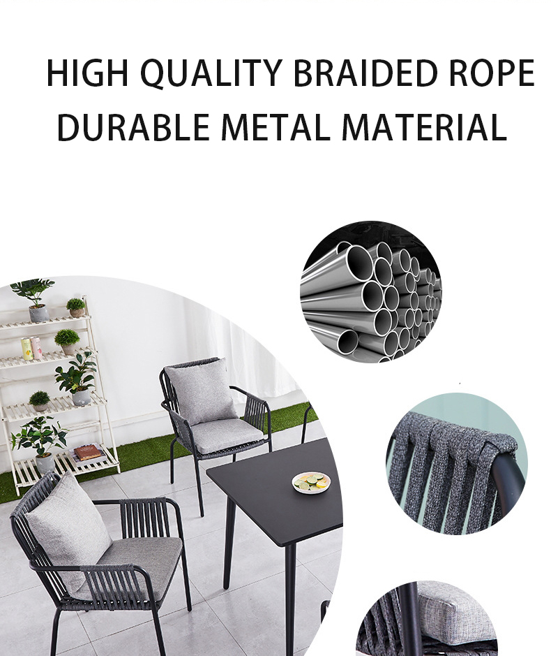 Garden Balcony Rattan Chair Sturdy And Durable For Outdoor In Resort Furniture