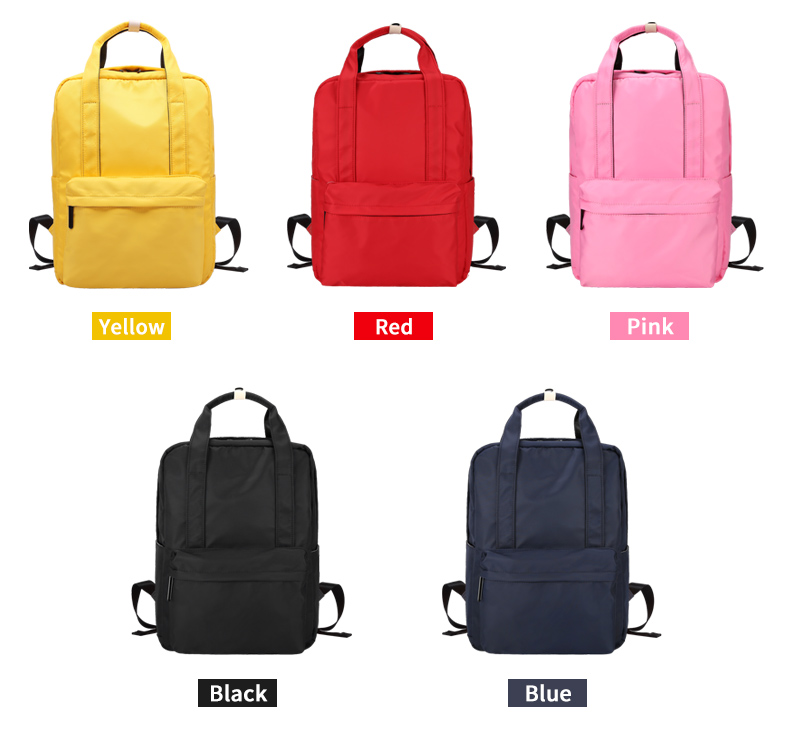 Hot sale custom logo women fashion waterproof light backpack school bags
