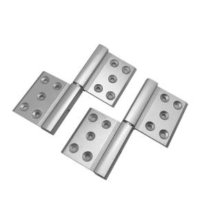 Quality Flat Heavy Duty Aluminum Hinge Flush Doors Accessories Silver Or Customized wholesale