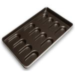 RK Bakeware China Foodservice NSF Nonstick Hamburger Bun Baking Tray Hot Dog Bun