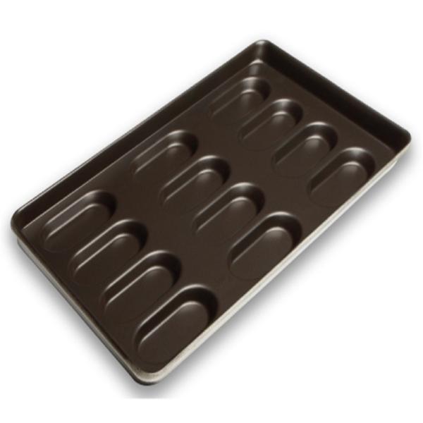 RK Bakeware China Foodservice NSF Nonstick Hotdog Bun Baking Tray for Industrial