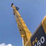 Pc300 Excavator Long Boom Arm Excavator Demolition With Breaker And Powerful
