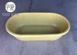 50 Gallon Roto Molding Round Trough Poly Oval Stock End Tank With Fitting For