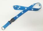 Exhibition Advertising Safety Breakaway Lanyards Customized Printed Logo