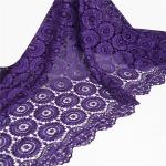 F50214 flower design customizable dress making high quality embroidery lace