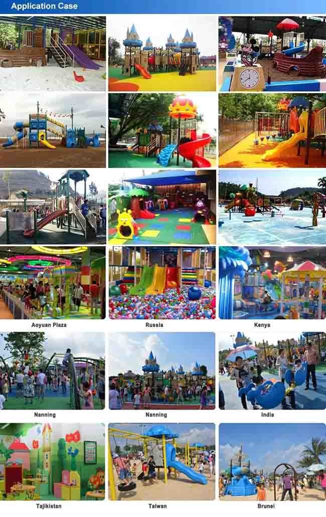 Durable Children Outdoor Plastic Playground Slide Multi - Functional