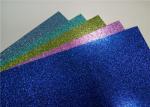 Heat - Resistant Sticky Back Glitter Paper , Handmade Adhesive Glitter Paper